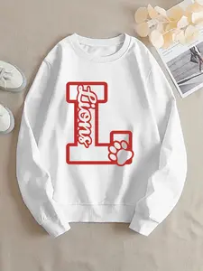 Come On, Varsity! Lions Lions Logo Women'S Crewneck Casual Sweatshirt, Event Varsity Team Gift