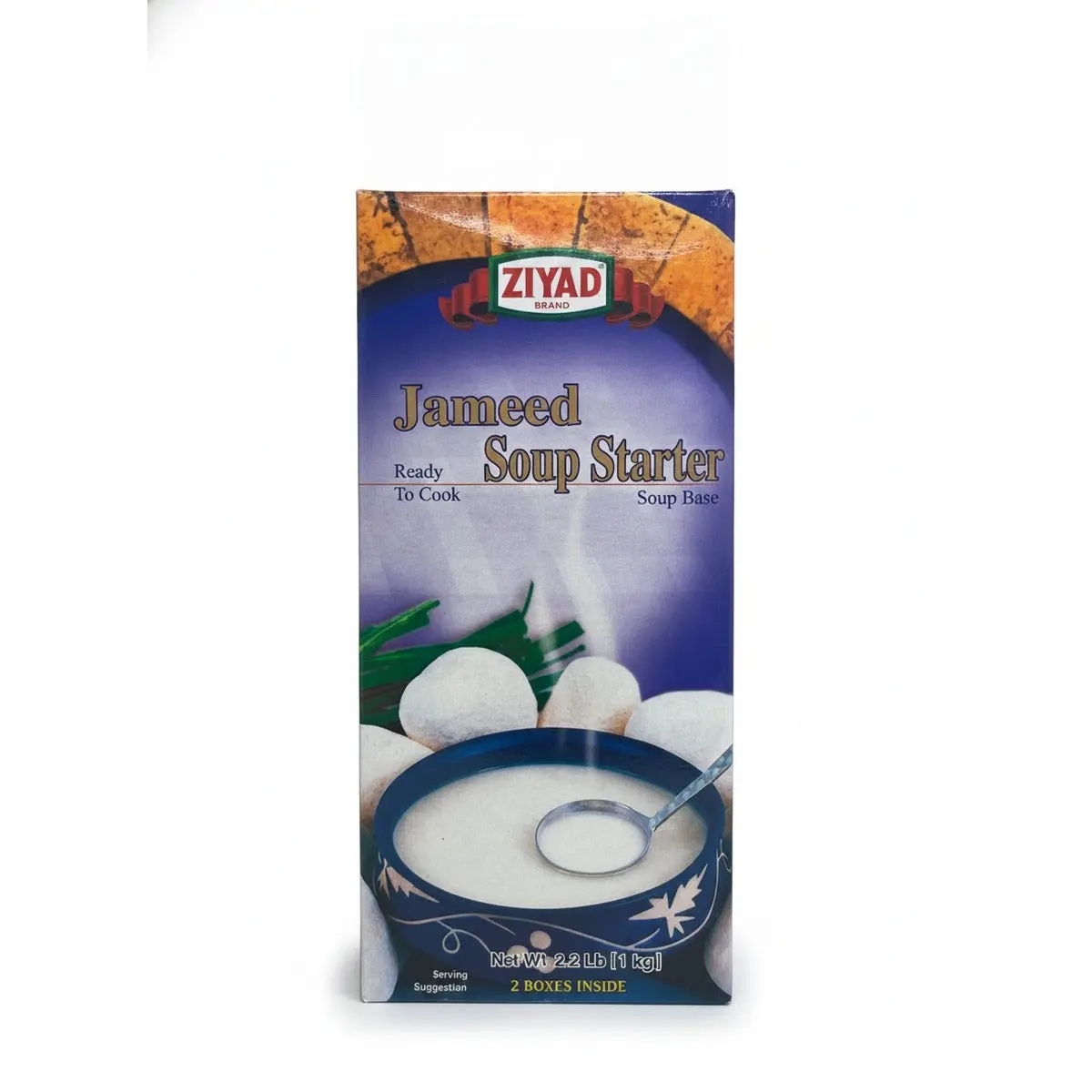 Ziyad Jameed Flavor Soup Starter, 1kg Cooking Essential with Selected Spices, Seasonings for Broth, Gravy Preparation