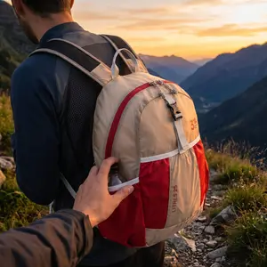 Lightweight Foldable Waterproof Backpack, Large Capacity Dual Shoulder Bag, Ideal for Swimming, Travel, Hiking, Climbing, Commuting