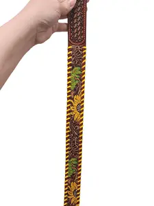 The Sunny / Floral Western Crossbody Strap