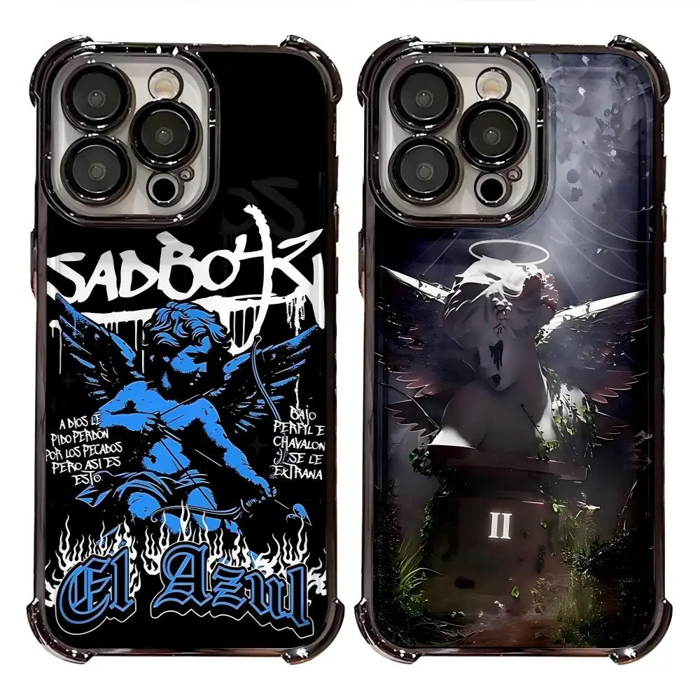 Junior H Sad Boyz Girlz Artistic Phone Cases For iPhone 17 16 15 14 13 12  11 Promax Pro Air Plus Shockproof Cover Casing Protection Best Gifts For  Valentine Christmas Birthday Halloween - TikTok Shop