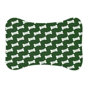 Make America Healthy Again™ Dog Bone Green Pet Feeding Mat