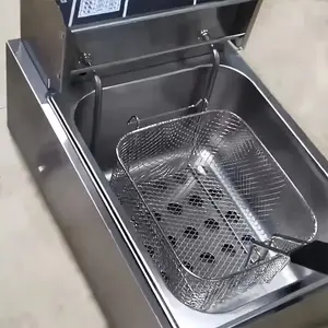 Stainless Steel Fry Basket, Easy Clean, Foldable, High Temperature Resistant, Ideal for Fries and Wings, Commercial and Home Kitchen Tool