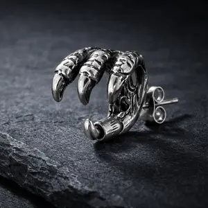 Stainless Steel Trident Triple� Claw Cartilage Earring