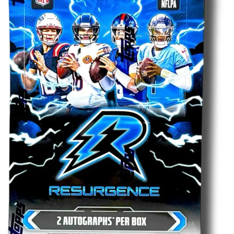 2025 Topps Resurgence Hobby Break #141 NFL PYT Collectible Sports Card Break - 10 Total boxes: 1x 2025 Topps Resurgence Hobby Box 4x 2025 Topps Resurgence Football Mega box’s 5x 2025 Topps Resurgance Football Blaster Box’s Sports Trading Cards Sports Card