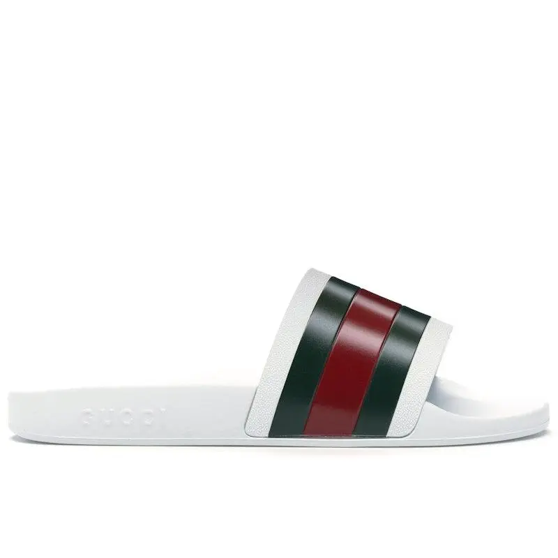 Gucci Men's Pursuit Pool Slides White, from StockX Gucci Men's Pursuit Pool Slides White, from StockX