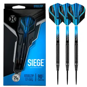 Harrows Darts Siege Steel Tip Dart Set - Precision-Aim Sports & Outdoor Leisure Recreation Equipment
