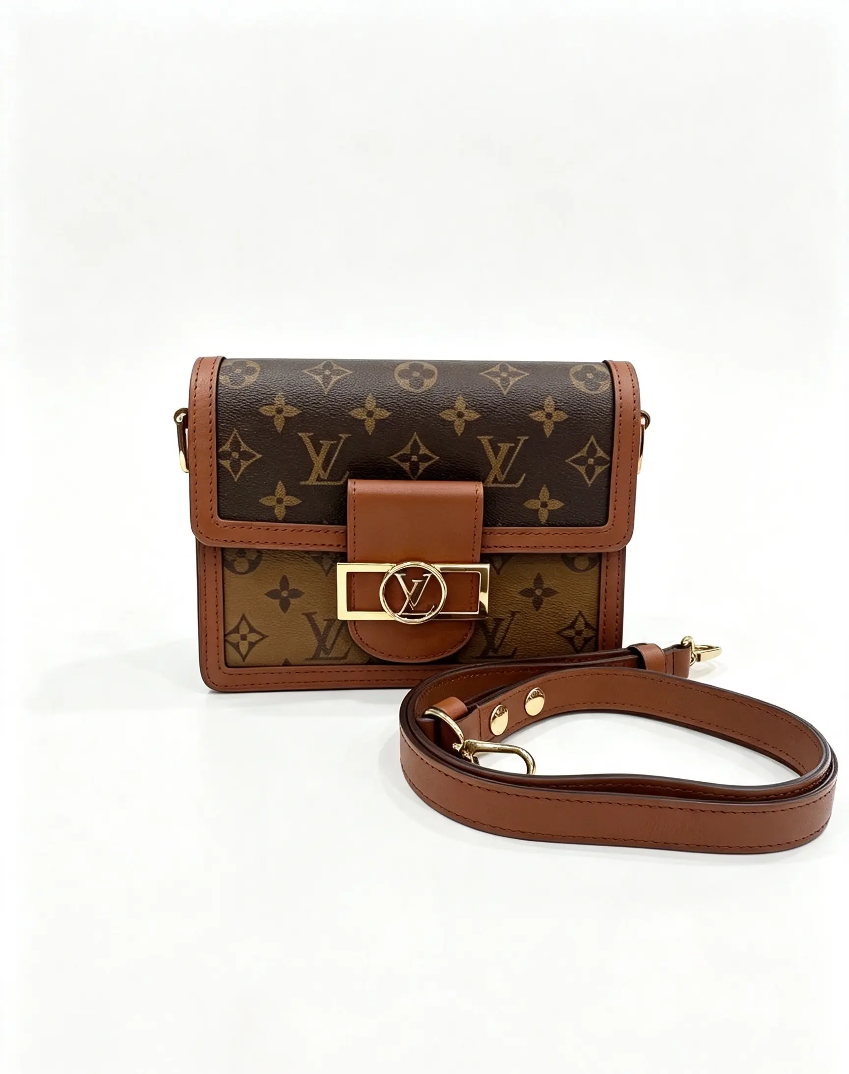 Pre-owned LV Monogram Dauphine Bag D0534