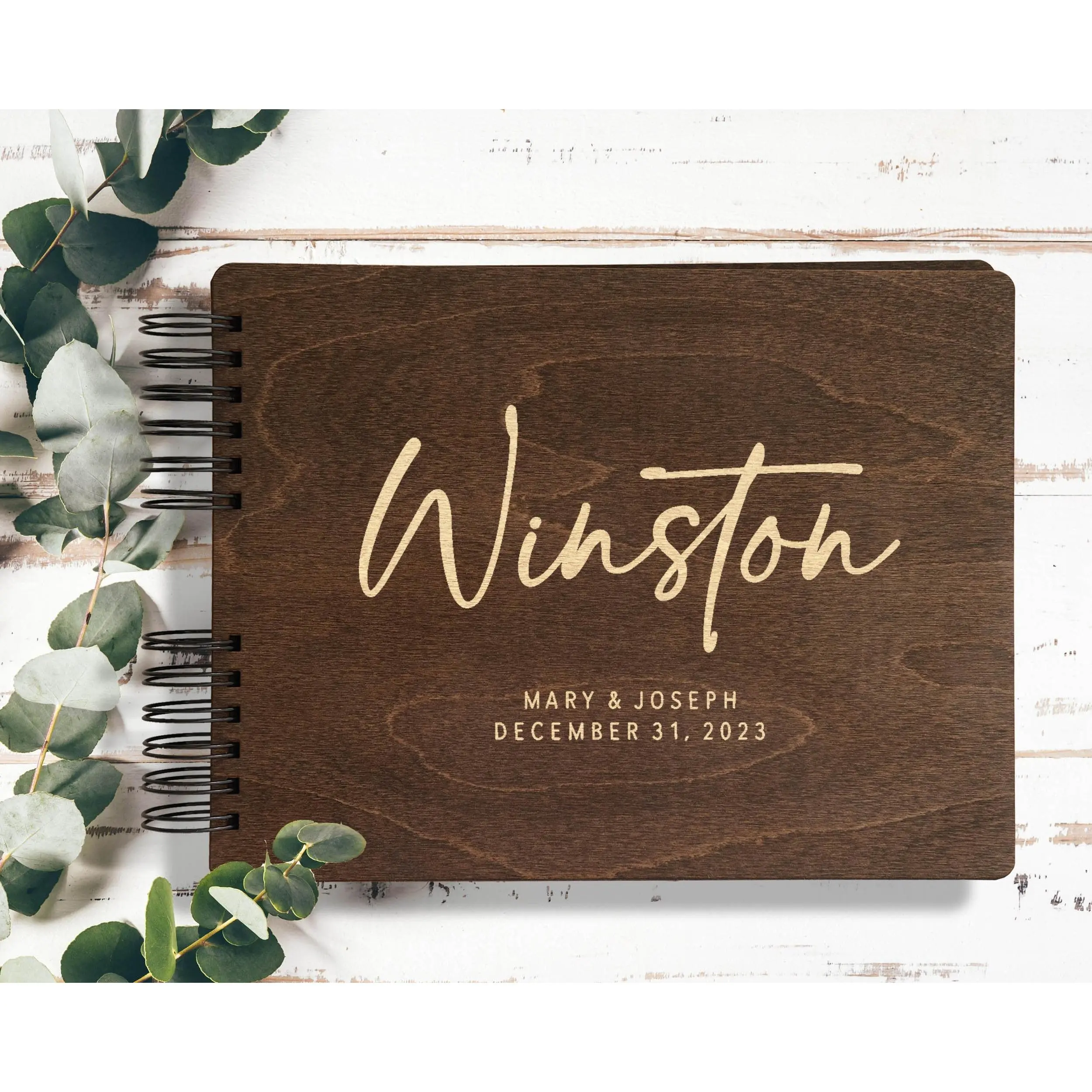 Personalized Wedding Photo Guest Book | Boho Bridal Shower Decor | Instax Album | Photo Booth Sign-In | Photobooth Memories Collection