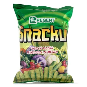 Regent Snacku Vegetable Flavored Rice Crackers 60 g