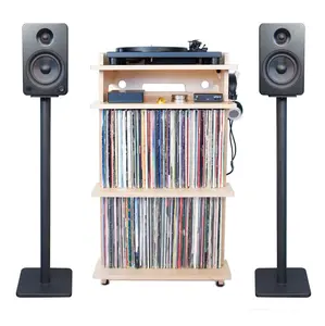 Line Phono: Turntable Stand / 32" Kanto Speaker Stands / Bundle