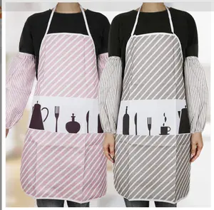 Waterproof Apron Cooking Aprons Chef Adults Baking Cleaning Apron for Women Men Couple Home Kitchen Cooking Baking Funny Couples