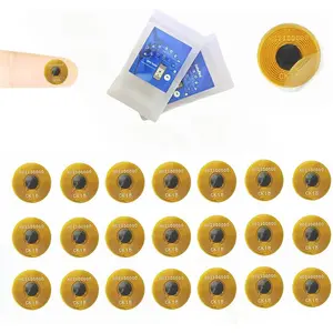 36 count NFC Tags NTAG215 FPC Tag Flexible   NFC Stickers NFC  Tag Key Tags  Programmable RFID Sticker,10mm Round,NFC Tags for Phones, Amiibo,Wearables, Automation