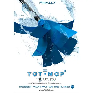 The Yot•Mop  With absorber chamois (Shammy) material