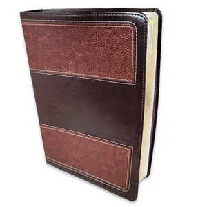 Biblia Pastoral de Estudio de la Vida Plena RV1960 duotono marrón oscuro