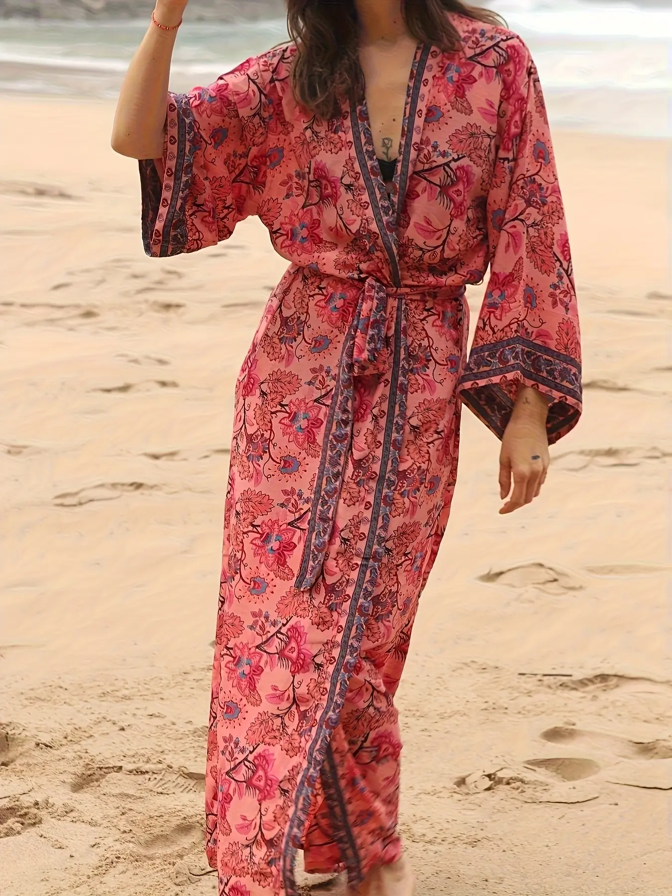 beach cover up midi dress Baia Crochet Dress Cover Up main image 0