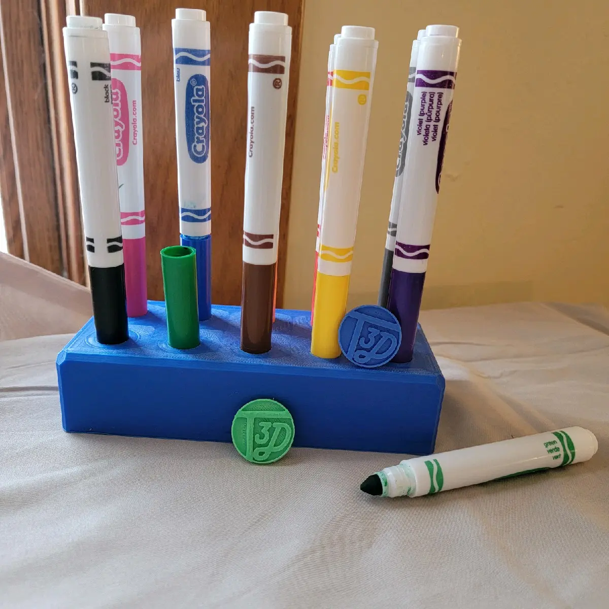 Crayola Marker Holder - Basic 10 Slot for Office Stationery Supplies