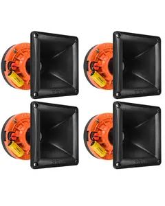 4x PRV Audio Compact 1" Phenolic Compression Driver + Horn - COMBO