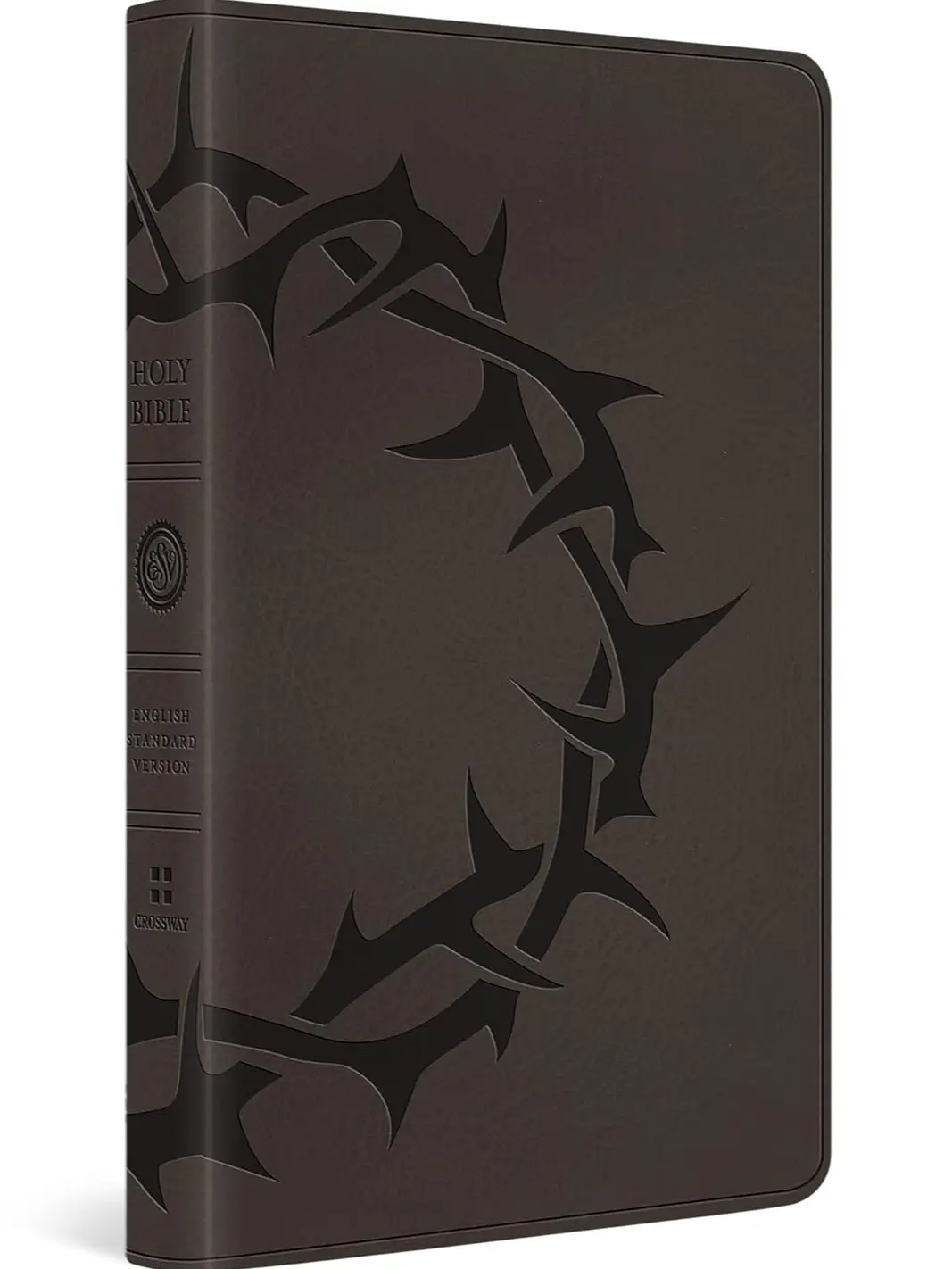 ESV Premium Gift Bible (TruTone, Charcoal, Crown Design): Holy Bible, English Standard Version Imitation Leather