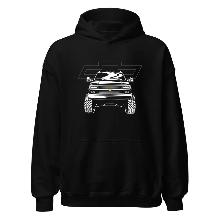 1988-2002 Chevy Silverado Pickup Truck GMT400 K1500, OBS Chevy Off-Road Style Graphic T-Shirt Sweatshirt Hoodie