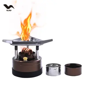 [Powerful Flame] Portable Pressurized Stove – High Heat Output for Outdoor Camping, Picnics, Coffee Brewing smokeless fire travel survival supplies camp lantern