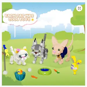 MOC Factory 89146 Three Cats with 522 Pieces Merke: MOC Factory Kjønn: Unisex Model Number: 89146 Klassifisering: Montering Materiale: Plast Plastic Type: ABS Bricks Blocks: 522 +