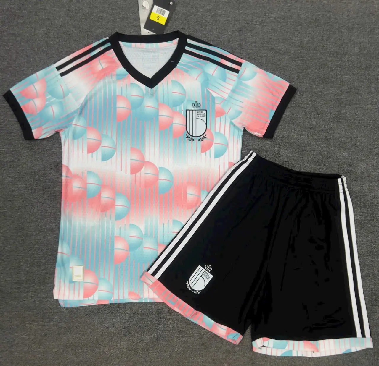 2025/26 Season Men's Geometric Pattern Football Kit