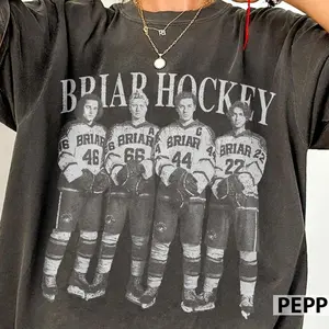 Briar University Hockey Vintage Comfor Colors Shirt