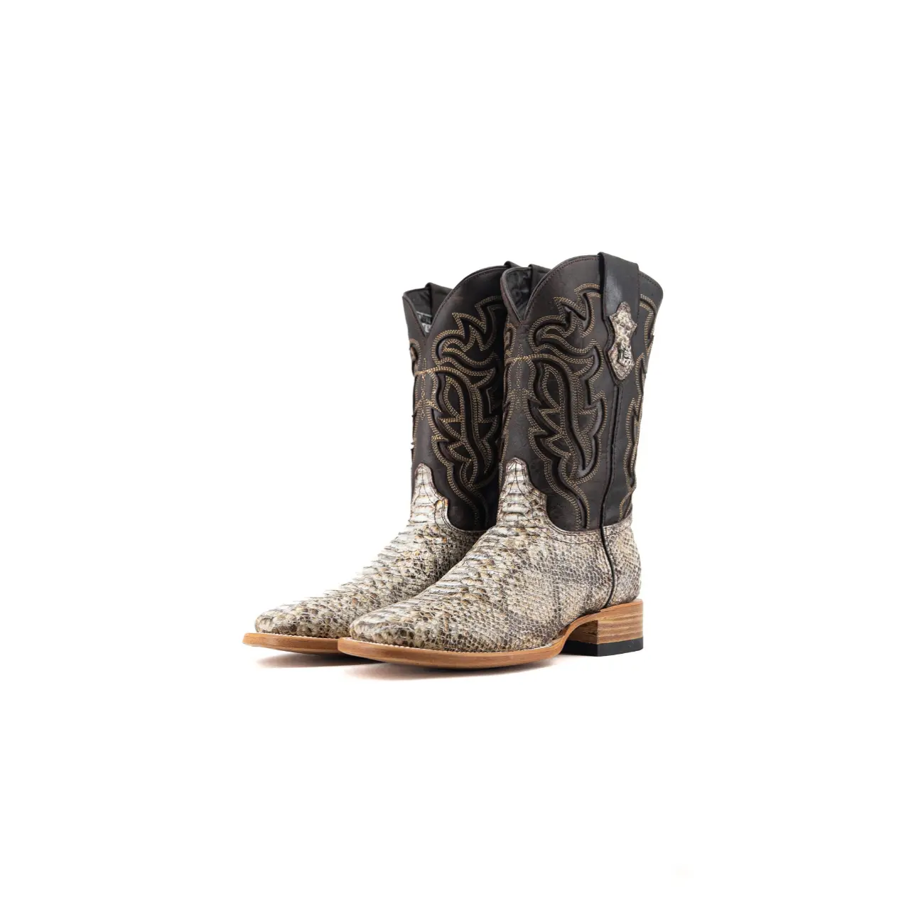 Bruce Python Square Toe Cowboy Boot