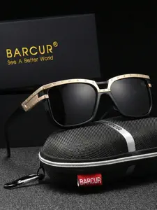 BARCUR Men's Polarized Sunglasses, UV Protection, No Glare, Crystal-Clear Vision, Perfect For Driving, Fishing, And Golf, Brand Packaging, Ideal Gift