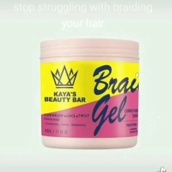 ultimate Braiding gel Haircare Nourishing Frizz Moisture Flawless