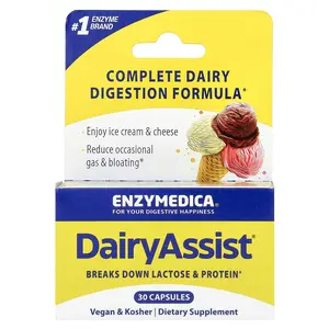 Enzymedica DairyAssist®, 30 Capsules