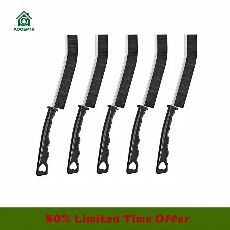 Crevice Cleaning Brush,Multifunctional Cleaning Brush Tool, Bathroom Gap Brush, Small Cleaning Brush, Grout Brush, Kitchen Brush, Cleaning Tools for Toilet, Bathroom, Home, Bathtub, Sink, Household