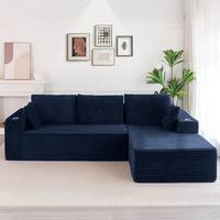 Navy-Right Facing Chaise