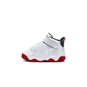 Air Jordan 6 RINGS TD "WHITE UNIVERSITY RED" 323420-160