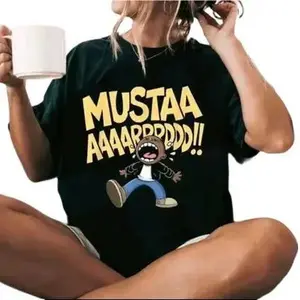 [Sale Up To 18%] Kendrick Mustard Meme Kdot They Not Like Us Albums T-Shirt Streetwear Cotton Knit