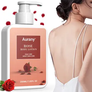 Ros Body Lotion, Body Moisturizing Lotion,  Rose-Scented Body Lotion，Lotion For Dry Skin, Hand And Body Moisturizer,  Absorbed Into Very Dry Skin, Contains A Moisturizing Blend,Suitable For Daily Moisturizing And Skincare Use-200ml
