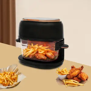 4L Air Fryer With LED Display 24h Preset 900W For Home Restaurant Use