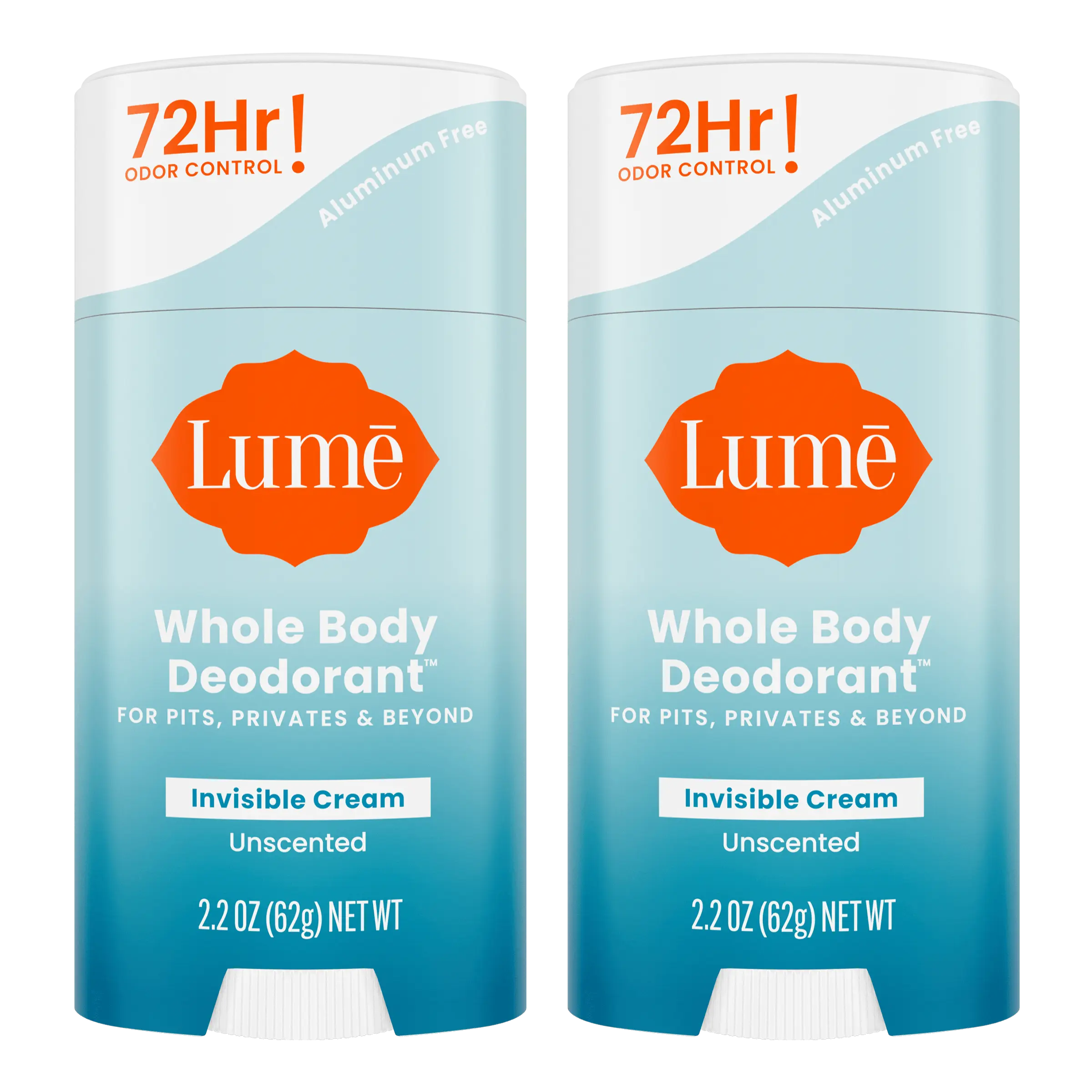 Unscented Cream Stick 2-Pack