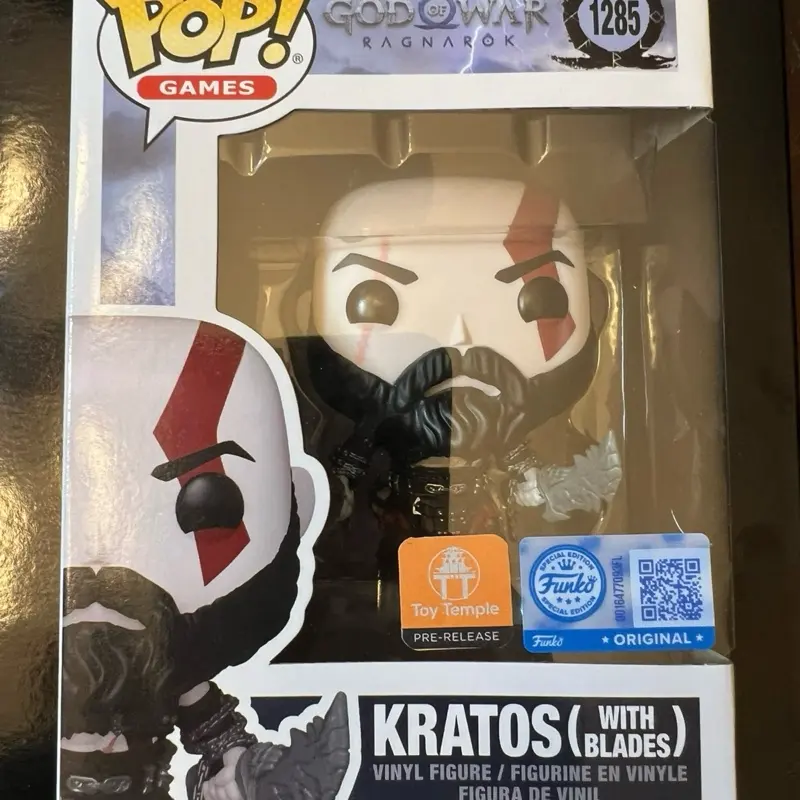Kratos funko pop pre release