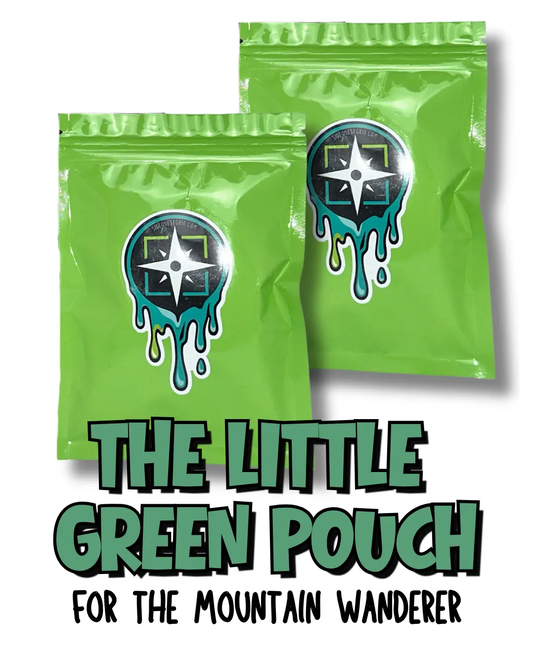 The Little Green Pouch for the MOUNTAIN Wanderer (For You & another Wanderer!)
