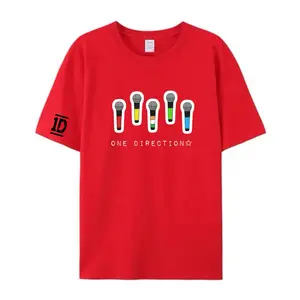 1D 5 microphones fan T shirt