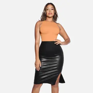 FeelinGirl Eco-friendly Seamless Tummy Control Outer Crew Thong Bodysuits tts Comfortable Fabric Womenswear