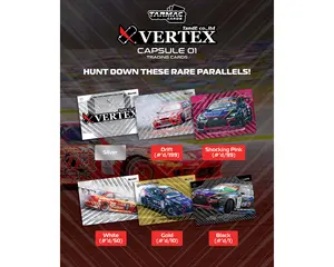 Tarmac Cards Vertex Capsule Collection Collectible Trading Cards Vol. 01 – Limited Edition
