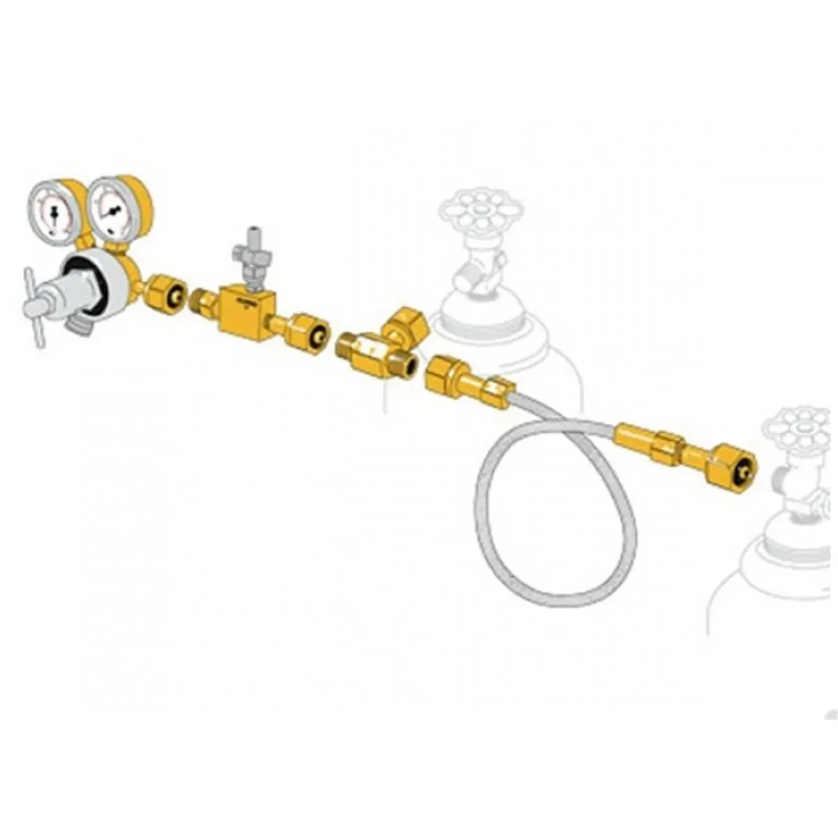 Allegro Industries  Five-Worker Manifold without Coupler or Plug