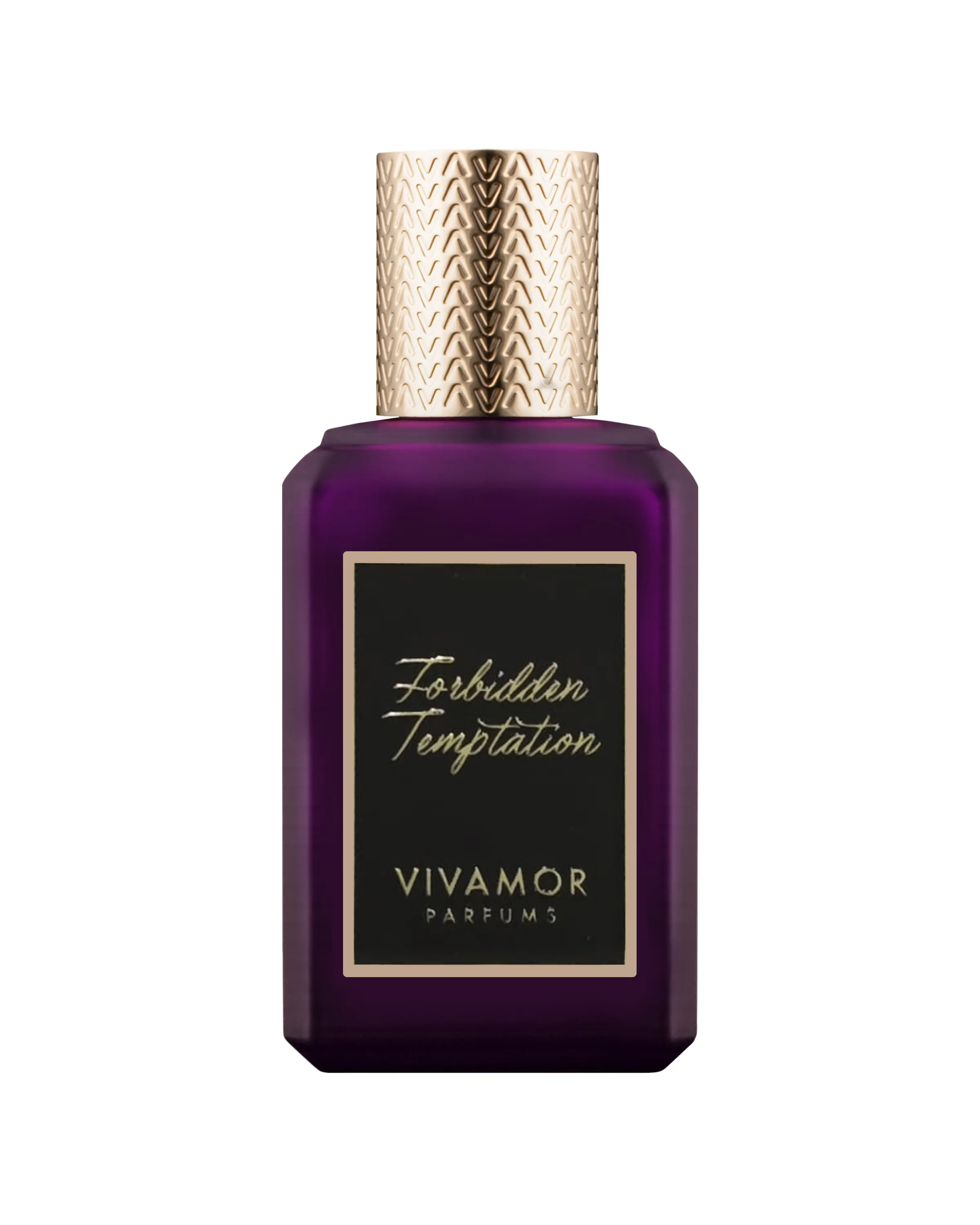 Vivamor Parfums Forbidden Temptation Unisex Woody Fragrance - Longlasting Aromatic Scent with Cinnamon, Fruit Notes, Plum, French Cognac, Tonka Bean, Madagascan Vanilla, Haitian Vetiver, Warm Spices, Single Item