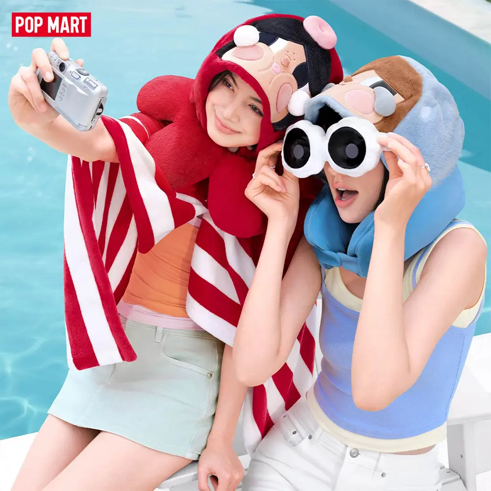 POP MART CRYBABY Cry Me An Ocean Series - 2-in-1 Neck Pillow