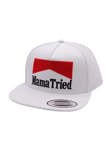 Unisex Mama Tried Hip-Hop Baseball Cap Hats Snapback, Adjustable Sun Protection Casual, Mesh Back Snapback for Spring & Fall, Outdoor Travel Beach Vacation