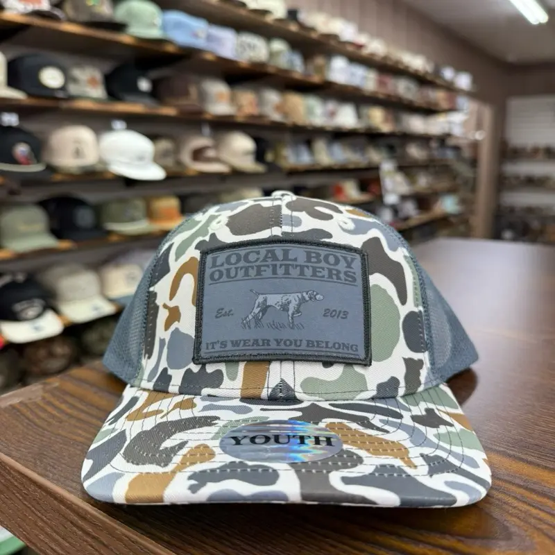 Youth Bird Dog Badge Trucker Hat