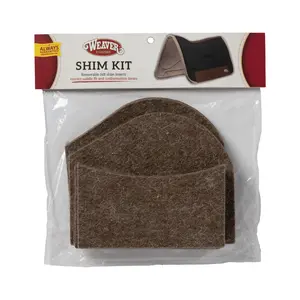Felt Shim Saddle Pad Insert Kit – Natural